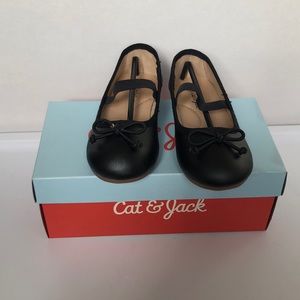 Cat & Jack Black Flats